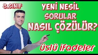 Lgs 8.Sınıf Üslü İfadeler Yeni Nesil Beceri Temelli Soru Çözümü Zor Pdf