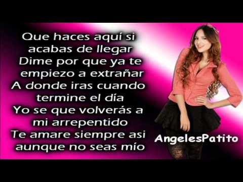 LETRA DE LA CANCION COMO DECIRTE DE letra de la cancion como decirte de: