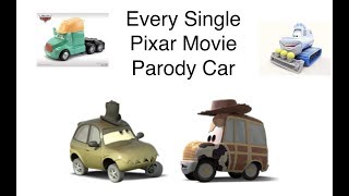 Every Single Disney Cars Pixar Movie Parody Car Diecast Variant