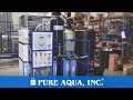 محطة تناضح عكسي وجهاز إزالة عسر المياه 6,000 جالـون في اليوم | كاليفورنيا-أمـريكا | www.pureaqua.com