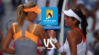 Sharapova Vs Goerges 2011 Australian Open Highlights