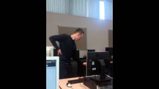 White Boy Does The Shmoney Dance