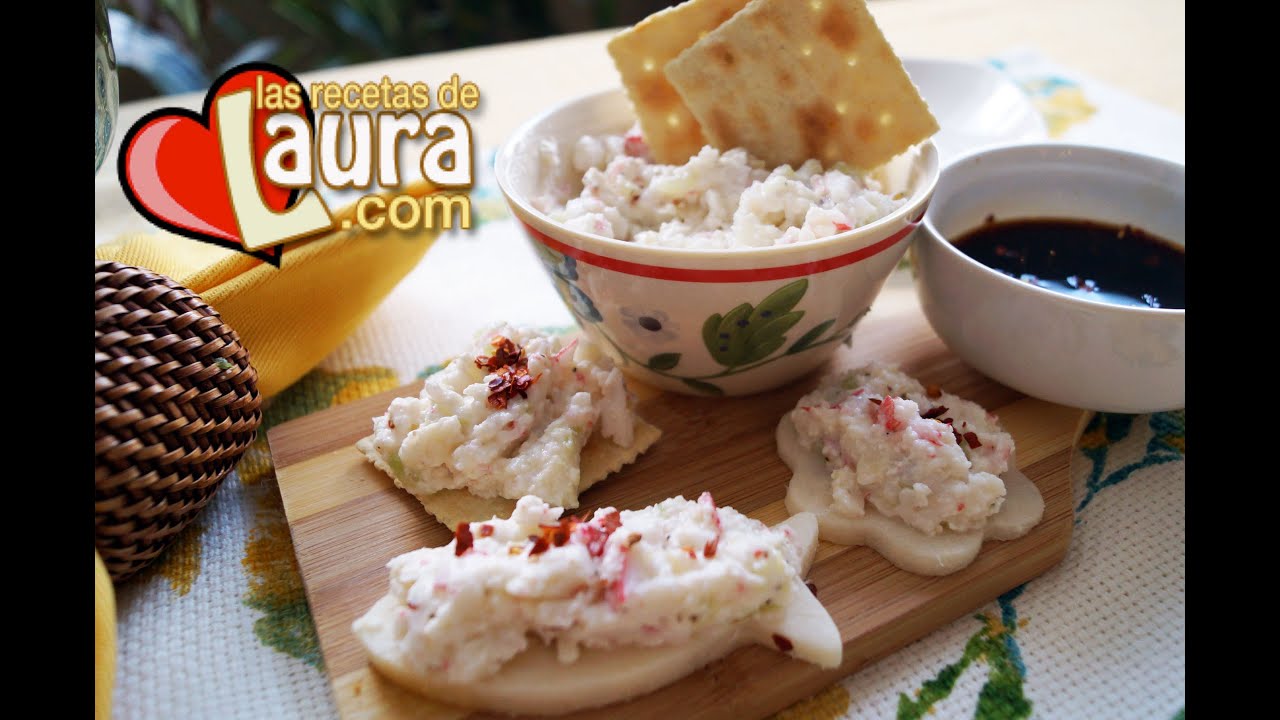 Dip de Surimi♥Botana Saludable♥Botanas para ver el Super Dip de Surimi♥Botana Saludable♥Botanas para ver el Super