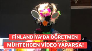 Fi̇nlandi̇yada Öğretmen Mühtehcen Vi̇deo Yaparsa