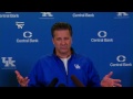 Kentucky Wildcats TV: John Calipari Pre-South Carolina