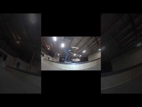 100ft ledge world record lip slide‼️🔥 #skateclipsdaily #ramp #skateboarding #skateramp #skatelife