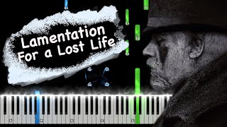 Lamentation For A Lost Life From Taboo Main Theme Piano Tutorial