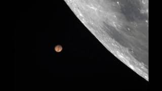 Ocultación de Marte por la Luna (Granada, 06/09/2020)