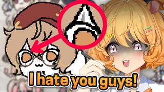 Eimi Crashes Out Over A Pixel