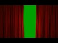 Curtains Red | Green Screen | 4K Footage | Free Stock