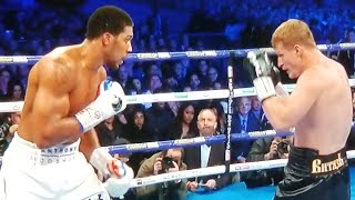 ANTHONY JOSHUA vs ALEXANDER POVETKIN LIVE REACTION (NO FIGHT FOOTAGE)