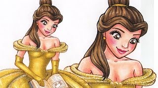 Belle - Copic Marker Illustration