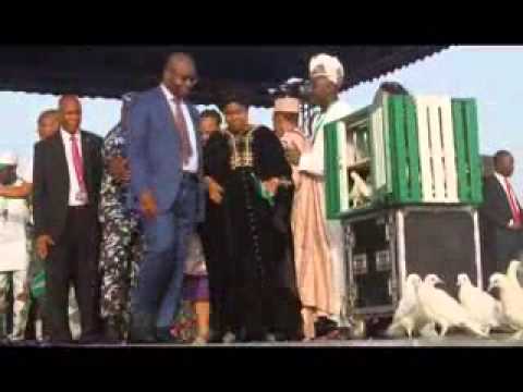 National Youth Peace Concert: Lady Onyeka Onwenus rendition...