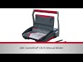 GBC CombBind® CB25 Manual Binding Machine - Product video (EN)