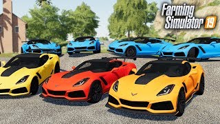 FS19- COPS & ROBBERS! COPS CHASING DOWN ROBBERS IN ZR1 CORVETTES (SUBSCRIBERS VS
