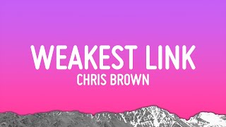 Watch Chris Brown Weakest Link video