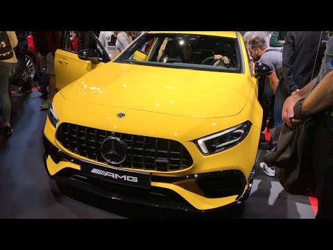 IAA 2019 | 4K | Mercedes-AMG A45s walkaround