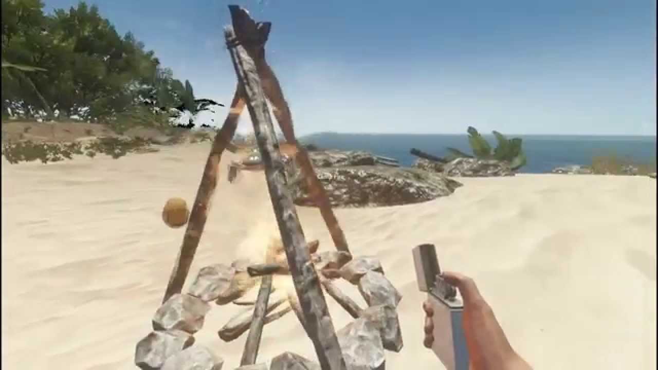 Как сделать треногу в stranded deep Как сделать треногу в stranded deep