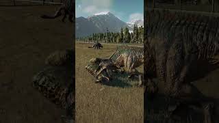 Indominus Rex Vs. Giganotosaurus Juric World Evolution 2