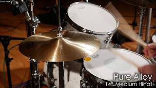 Meinl Cymbals PA14MH Pure Alloy 14" Medium Hihat
