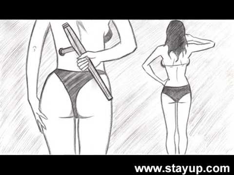 area ass babe dating kick. www.stayup.com A sexy woman beats up another hot babe