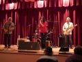 Gina Sicilia sitting in on stage with Bob Margolin - December, 2009