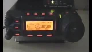 A Quick Look At A Yaesu Ft-857D In Operation