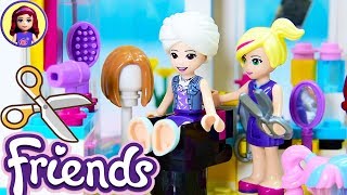 Lego Friends New Hair Style for Emma - Visit to the Hairdresser