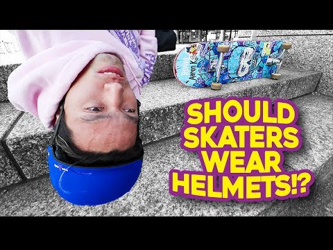 WHY ALL SKATERS SHOULD WEAR HELMETS!!