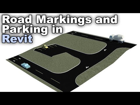 Road Markings and Parking in Revit Tutorial