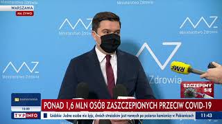 Konferencja Ministerstwa Zdrowia - 8 Lutego 2021 R.