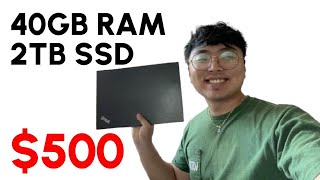 My Thinkpad Journey Starts Here T480S