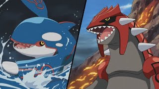 Groudon and Kyogre! | Pokémon: Advanced Battle |  Clip