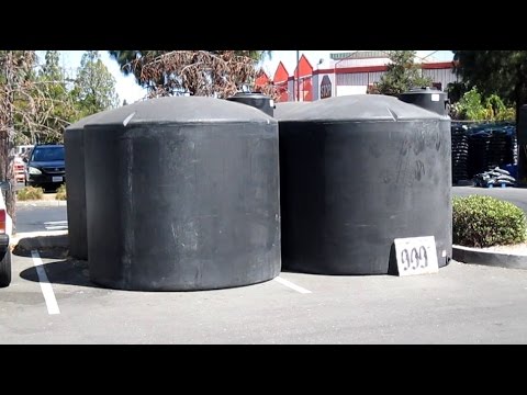 2500 Gallon Rainwater Tank For Sale At The Home Depot!