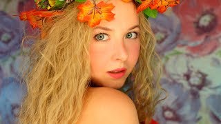 ASMR The goddess of autumn will give you her love🍁🍄🍂🍊