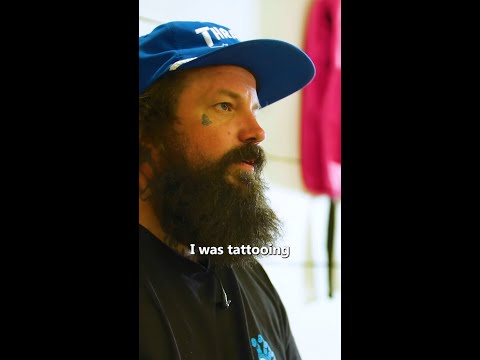 This Skateboarder Became a Tattoo Artist! | Tim Welsh #shorts