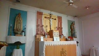 Votive Mass of the Angels; Comm St. Hilarion; + Rosary