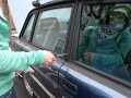 how to open a locked car