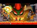 New Super Mario Bros. 2 - All Castle Bosses (2 Players)