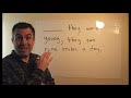 When or While? Speaking English! Grammar with Teacher Tom! (Past Tenses!)