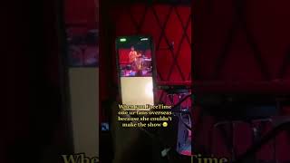 FaceTiming a fan in the middle of my show 😢 #shorts #music #emotional