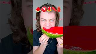 Gummy Watermelon Red Eating