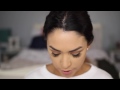 HOLIDAY MAKEUP!! BRONZE GLITTER SMOKEY EYE