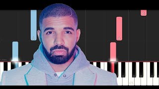 Drake - Mob Ties (Piano Tutorial)