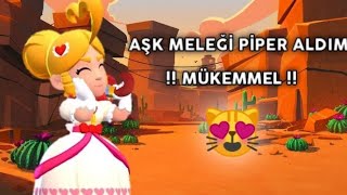 Aşk Meleği Piper Aldım😻 |Brawl Stars