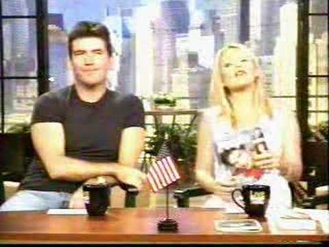 Simon on Regis and Kelly The Kiss