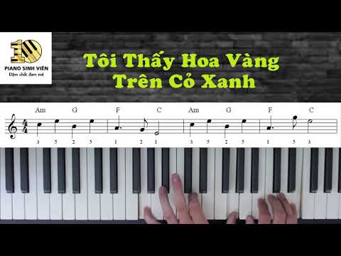 Bài 5: Tôi thấy hoa vàng trên cỏ xanh - kiểu rải 1.5.8.5