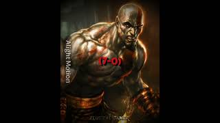 Kratos Vs Gojo Satoru
