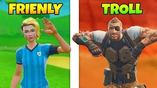 Friendly Player Vs. Troll