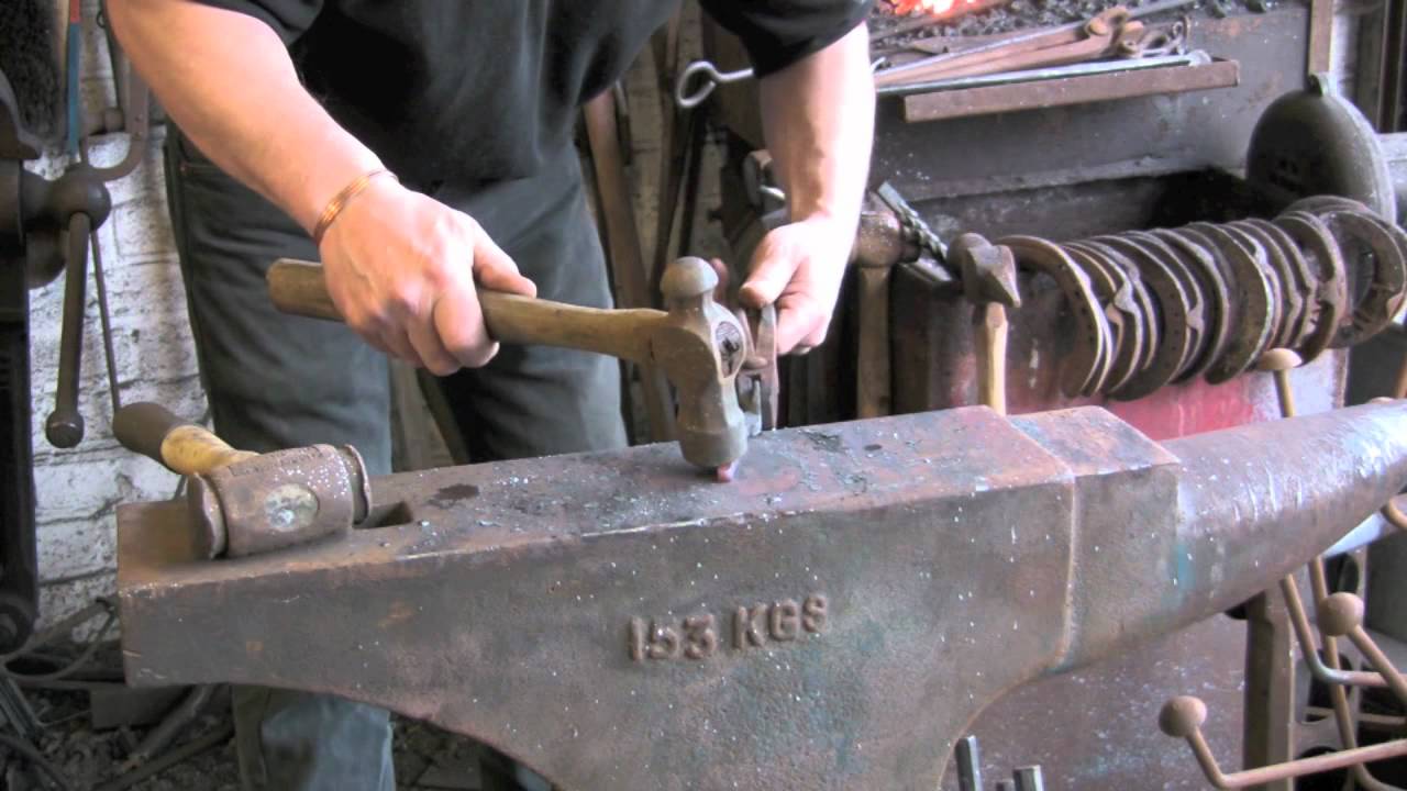Making a small set of Farrier / Blacksmith tongs. YouTube